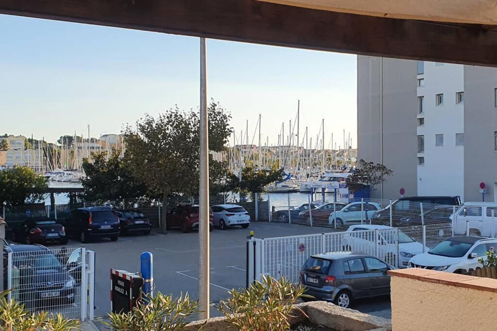 Maison 3 pièces 5-7pers Vue sur port, garage, clim Gruissan Esterno foto