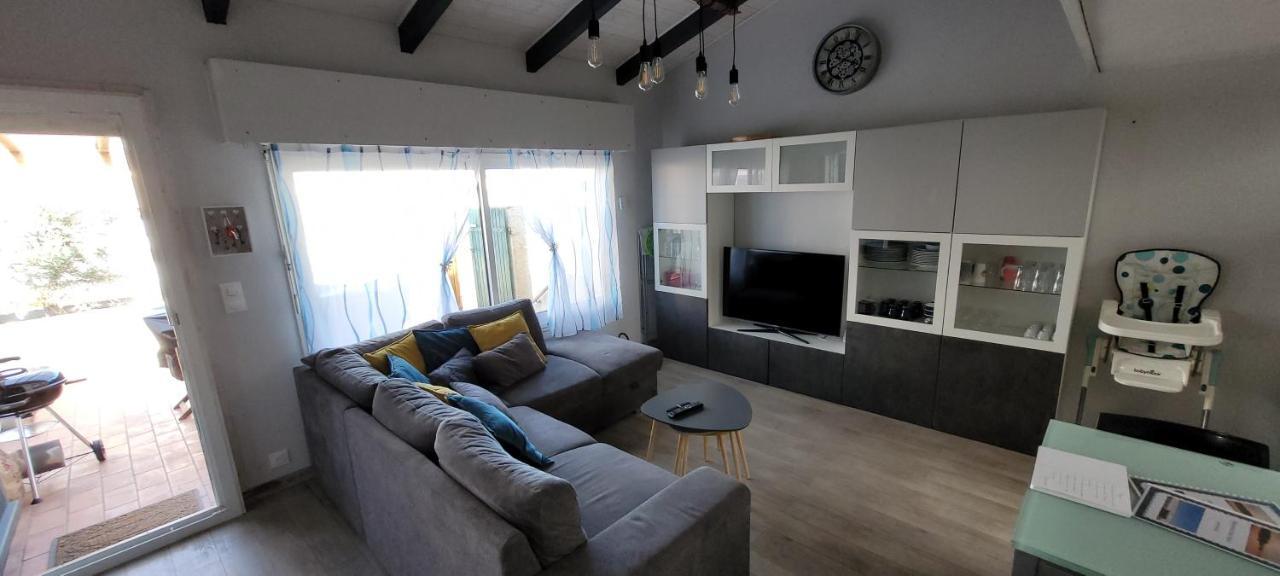 Maison 3 pièces 5-7pers Vue sur port, garage, clim Gruissan Esterno foto